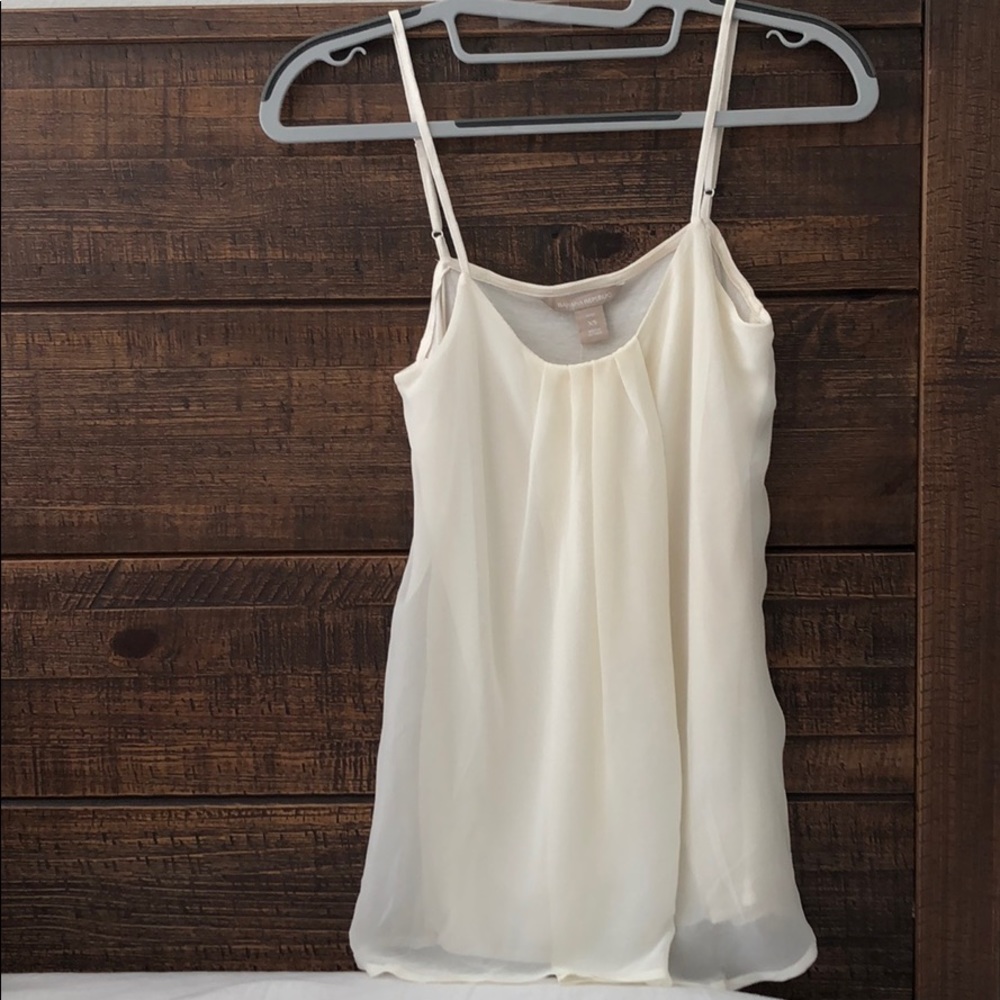 Banana Republic Cream color blouse. NEW WITH TAGS